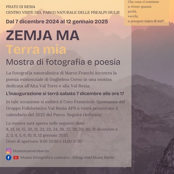 Mostra Zemja Ma Terra Mia Unpli Fvg