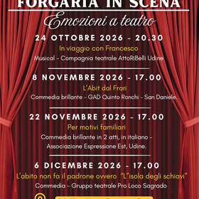 Forgaria in scena: emozioni a teatro