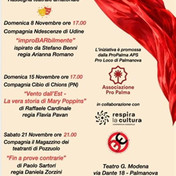 Palma a Teatro - Rassegna teatrale amatoriale