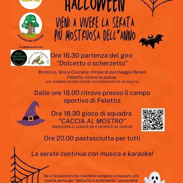 Halloween a Bicinicco